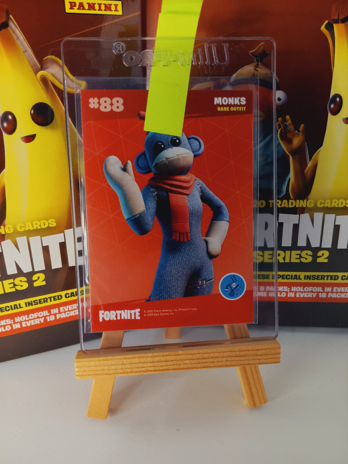 Fortnite Series 2 Nummer #88 Monks (Crystal Shard) Sammelkarte