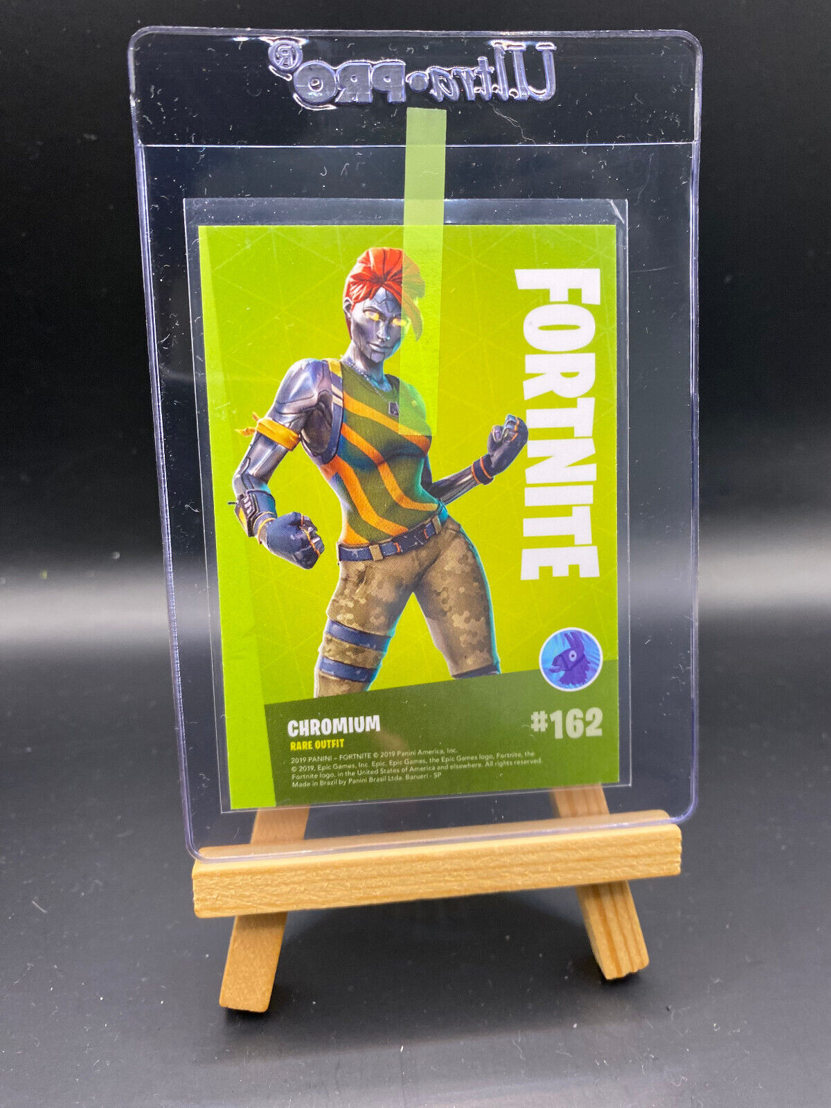 Fortnite Series 1 Nummer 162 Chromium (Holo) Sammelkarte