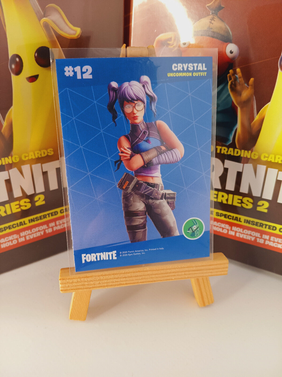 Fortnite Series 2 Nummer #12 Crystal Sammelkarte