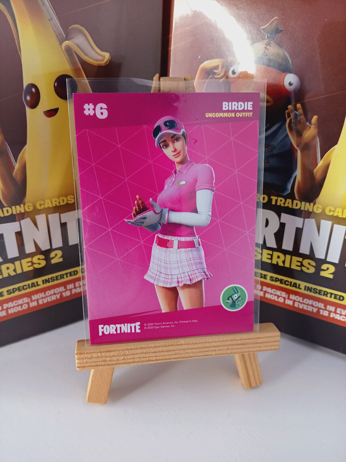 Fortnite Series 2 Nummer #06 Birdie Sammelkarte