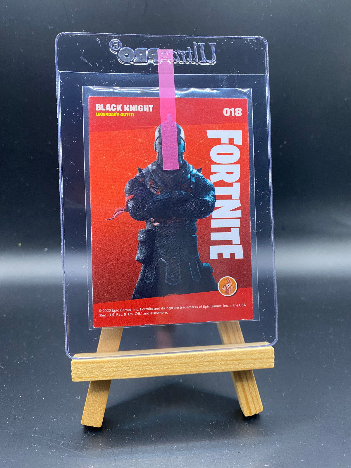 Fortnite Series 2 Reloaded Nummer #018 Black Knight Sammelkarte