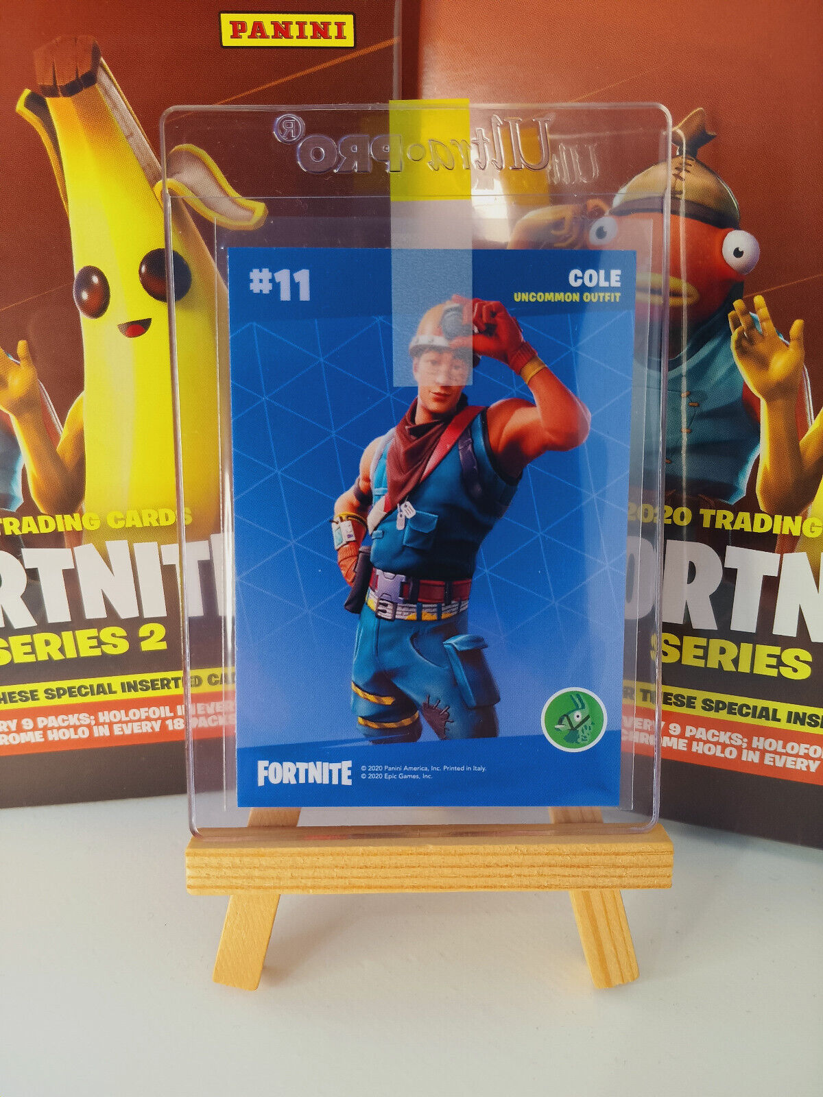 Fortnite Series 2 Nummer #11 Cole (Crystal Shard) Sammelkarte