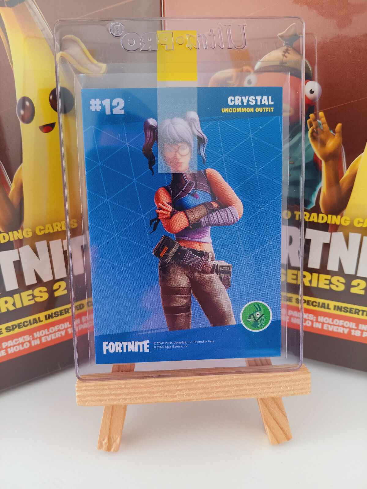 Fortnite Series 2 Nummer #12 Crystal (Crystal Shard) Sammelkarte