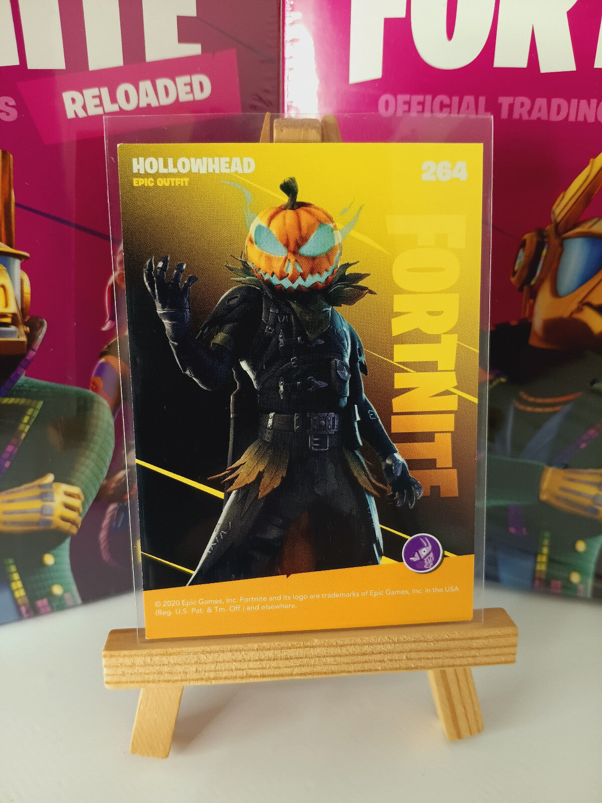 Fortnite Series 2 Reloaded Nummer 264 Hollowhead Sammelkarte