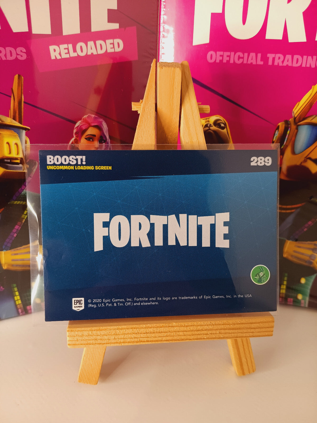Fortnite Series 2 Reloaded Nummer 289 Boost! Sammelkarte