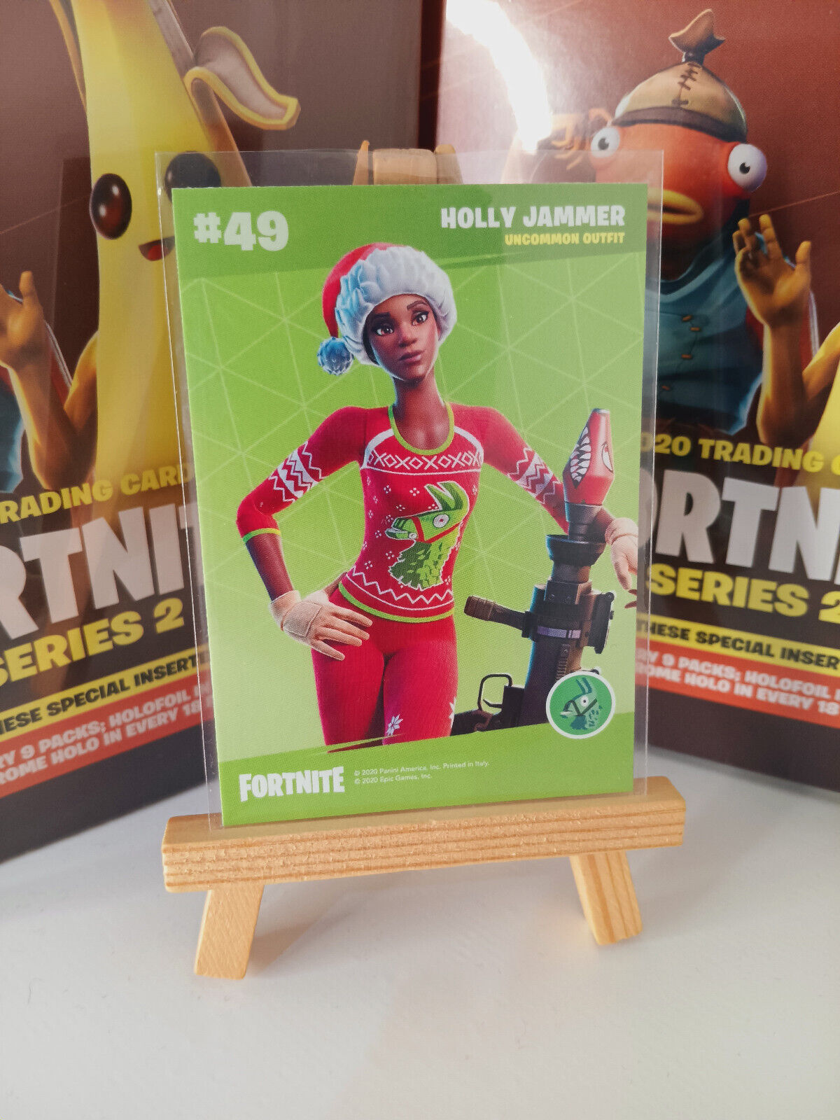 Fortnite Series 2 Nummer #49 Holly Jammer Sammelkarte