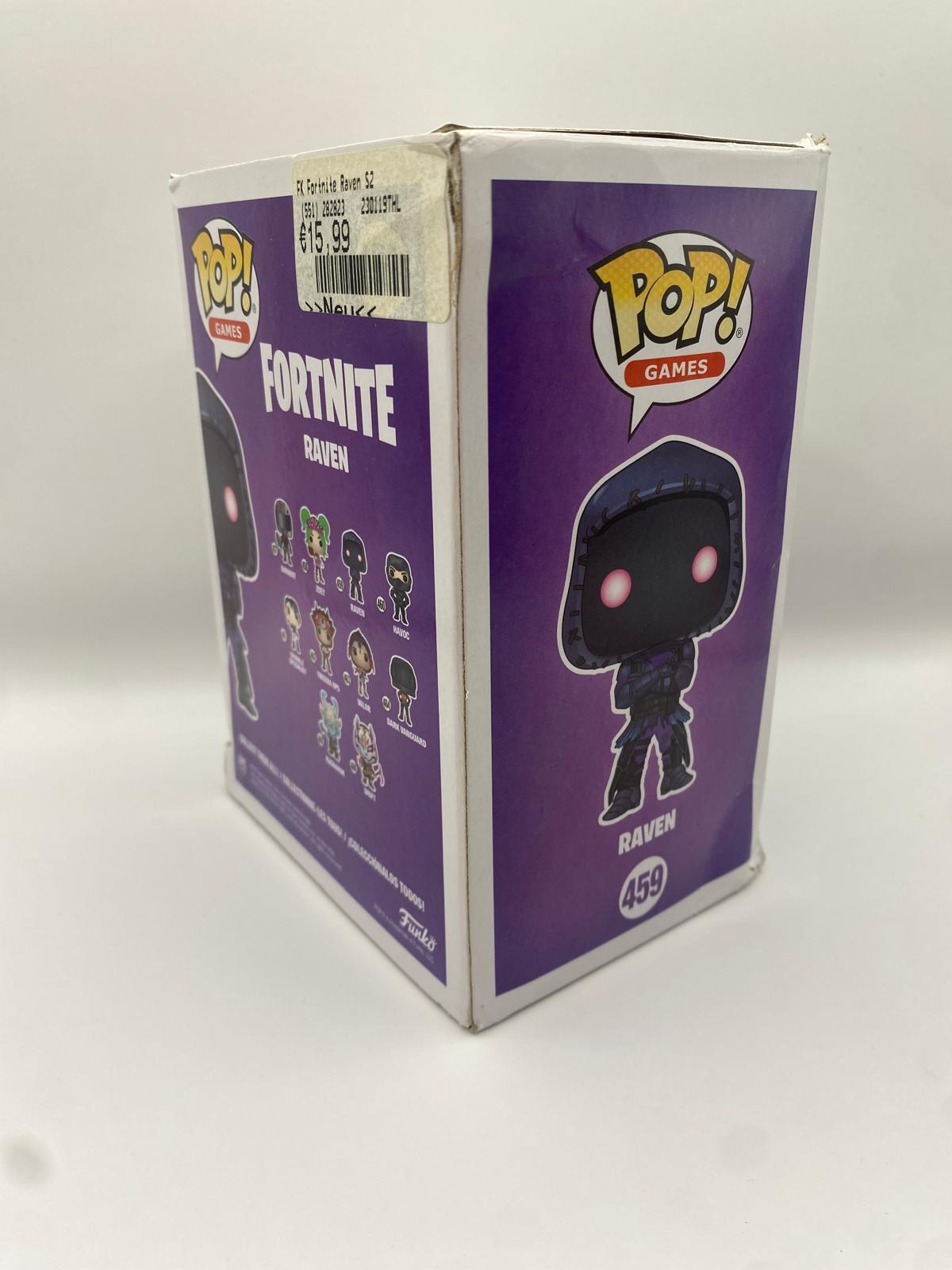 Fortnite Raven 459 Funko Pop Figur (Karton zerstört)