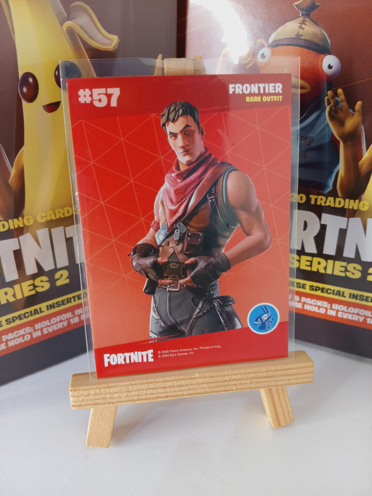 Fortnite Series 2 Nummer #57 Frontier Sammelkarte