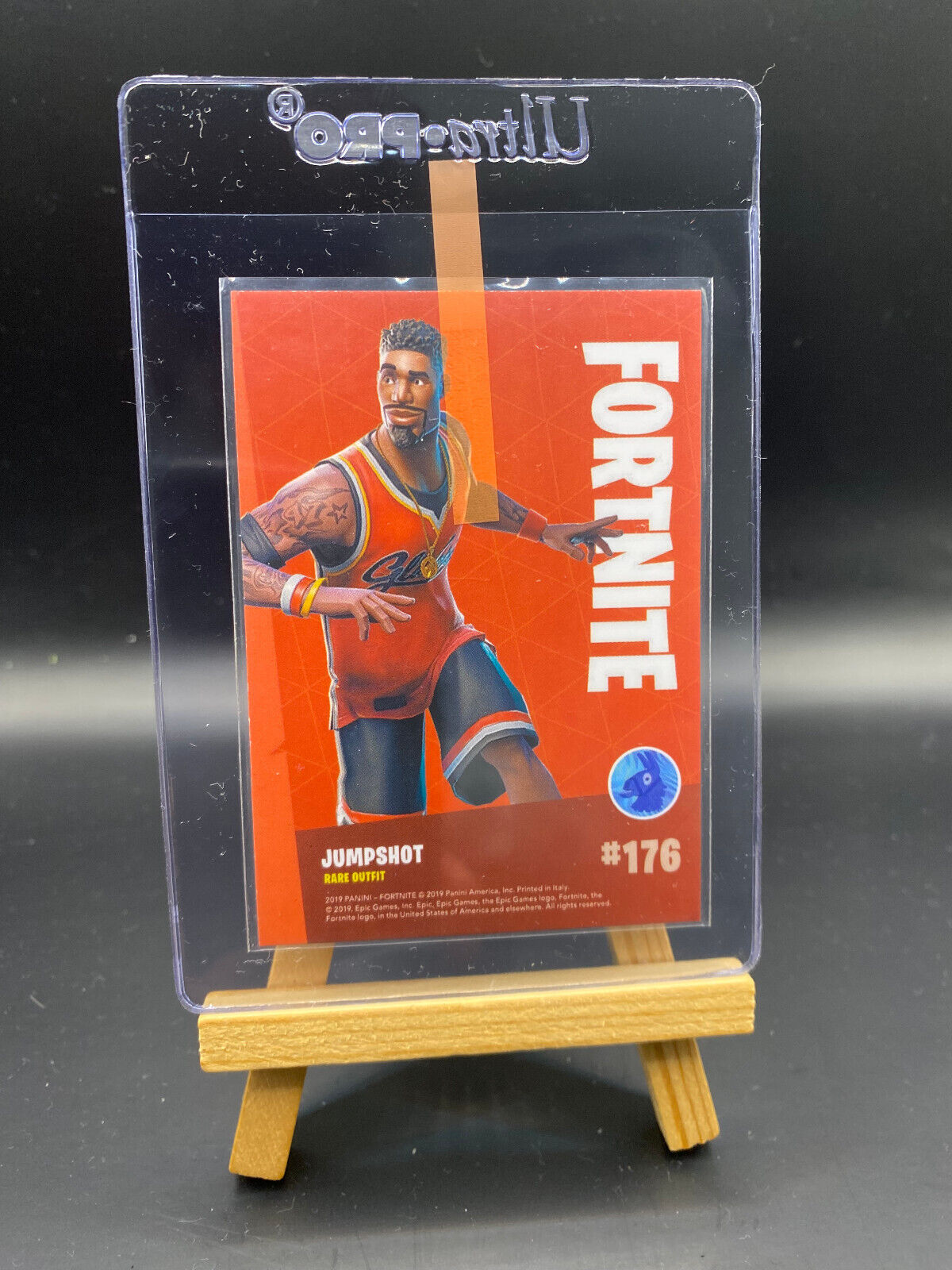 Fortnite Series 1 Nummer 176 Jumpshot (Holo) Sammelkarte