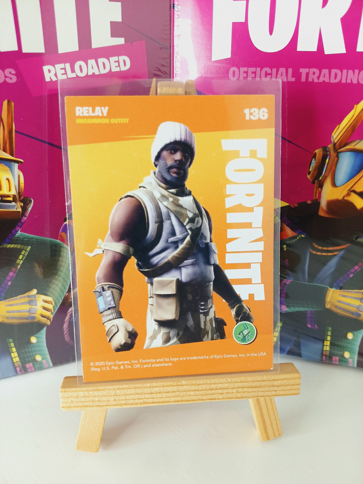 Fortnite Series 2 Reloaded Nummer 136 Relay Sammelkarte