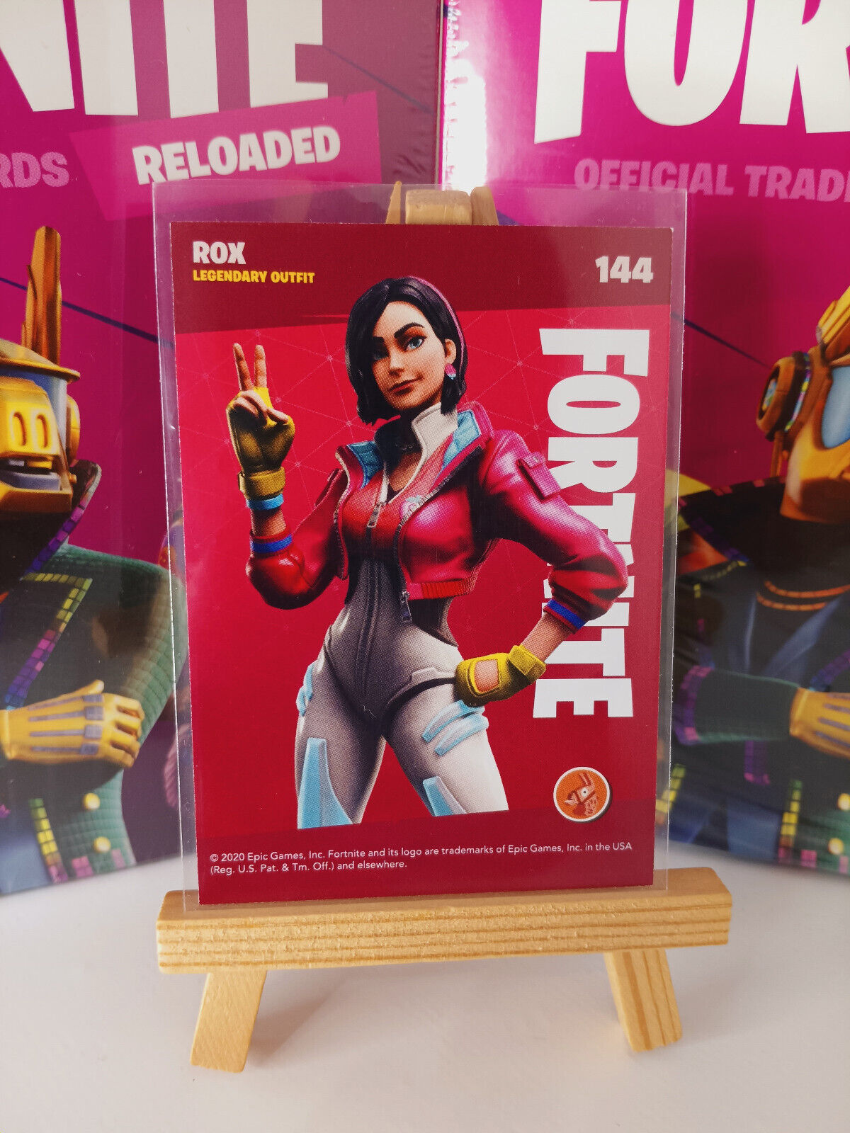 Fortnite Series 2 Reloaded Nummer 144 Rox Sammelkarte