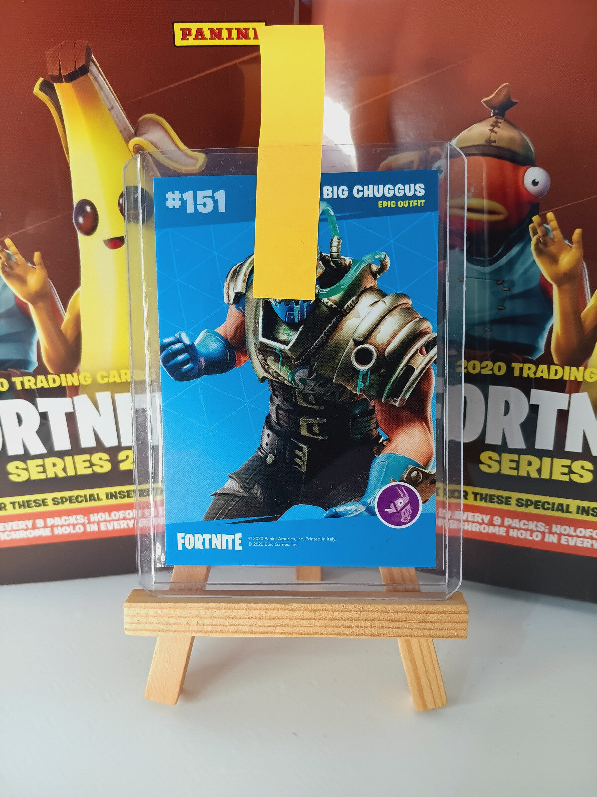 Fortnite Series 2 Nummer 151 Big Chuggus (Crystal Shard) Sammelkarte