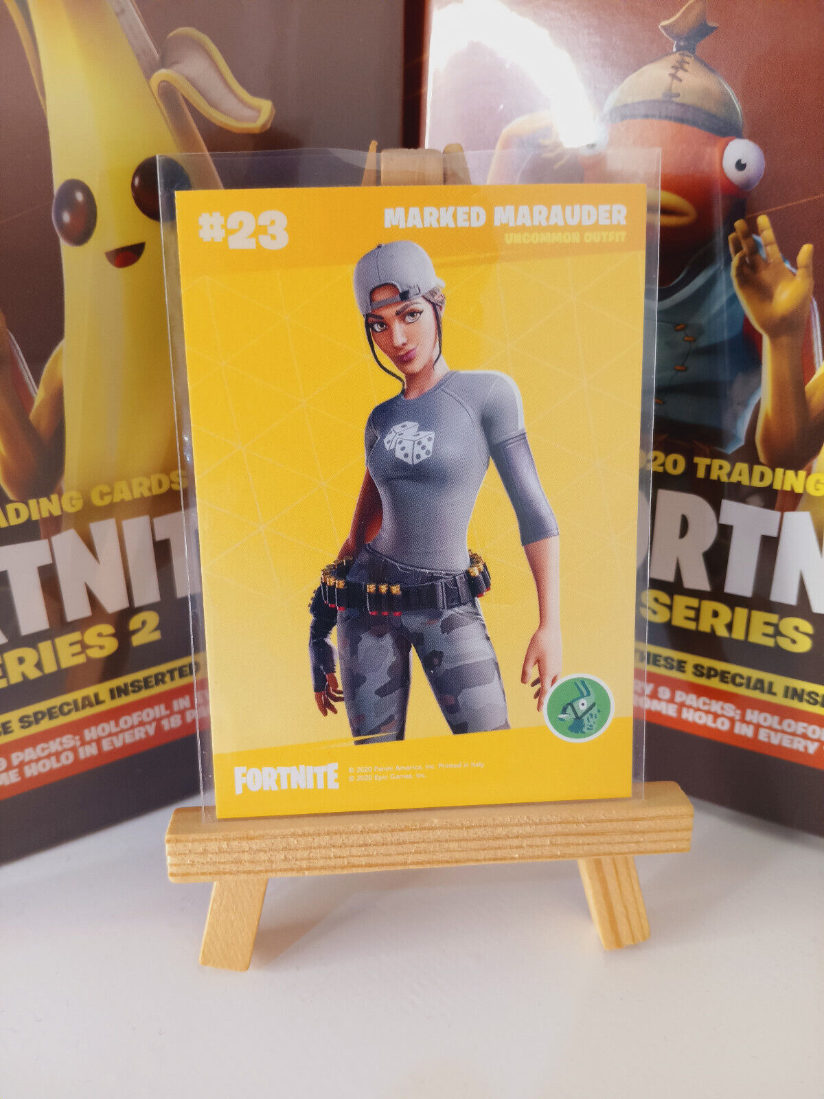 Fortnite Series 2 Nummer #23 Marked Marauder Sammelkarte