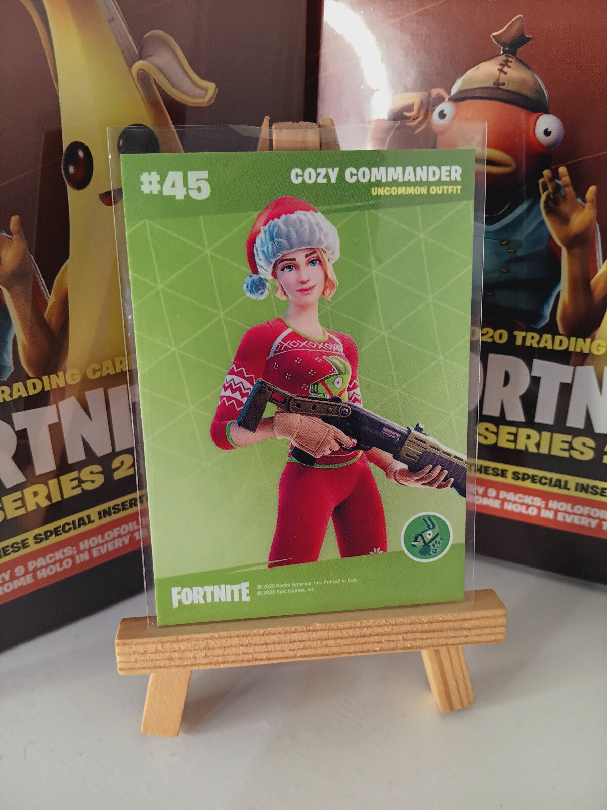 Fortnite Series 2 Nummer #45 Cozy Commander Sammelkarte