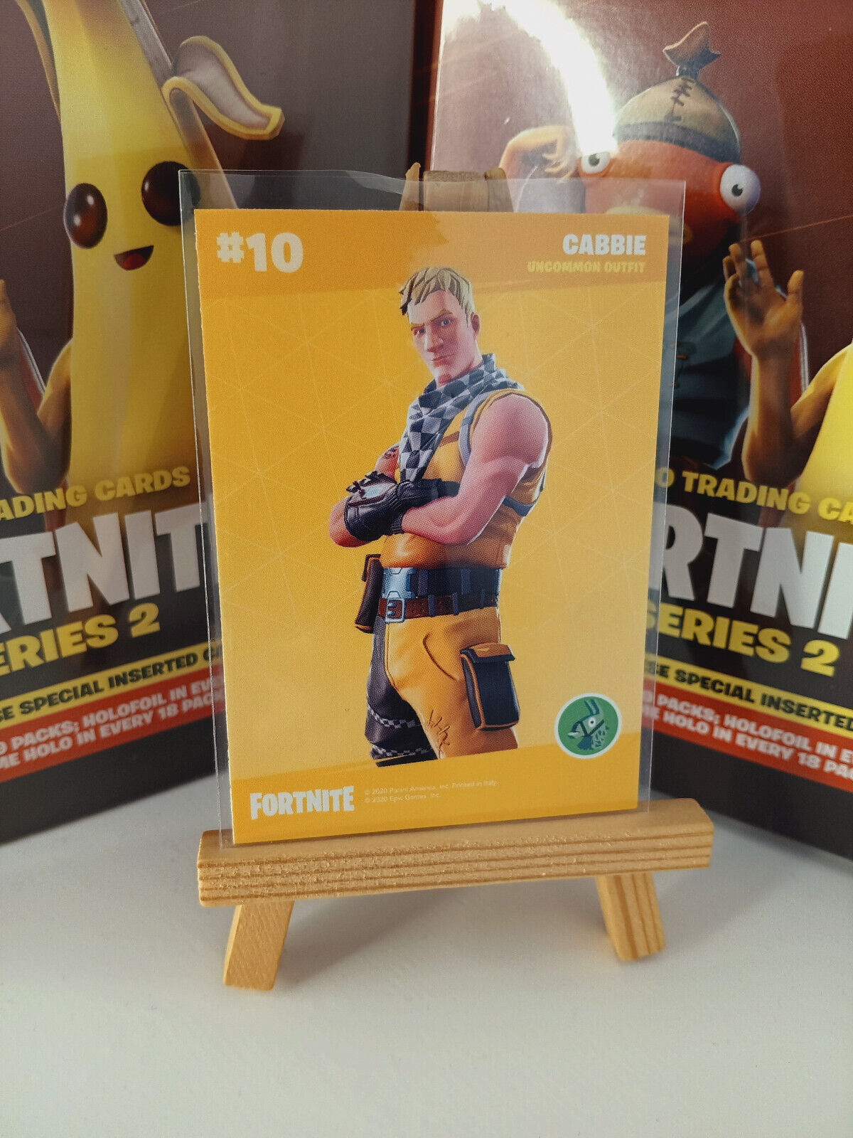 Fortnite Series 2 Nummer #10 Cabbie Sammelkarte