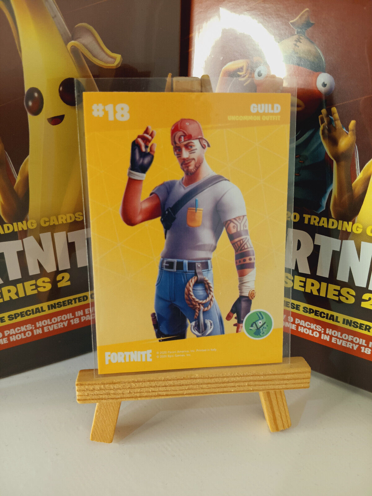 Fortnite Series 2 Nummer #18 Guild Sammelkarte