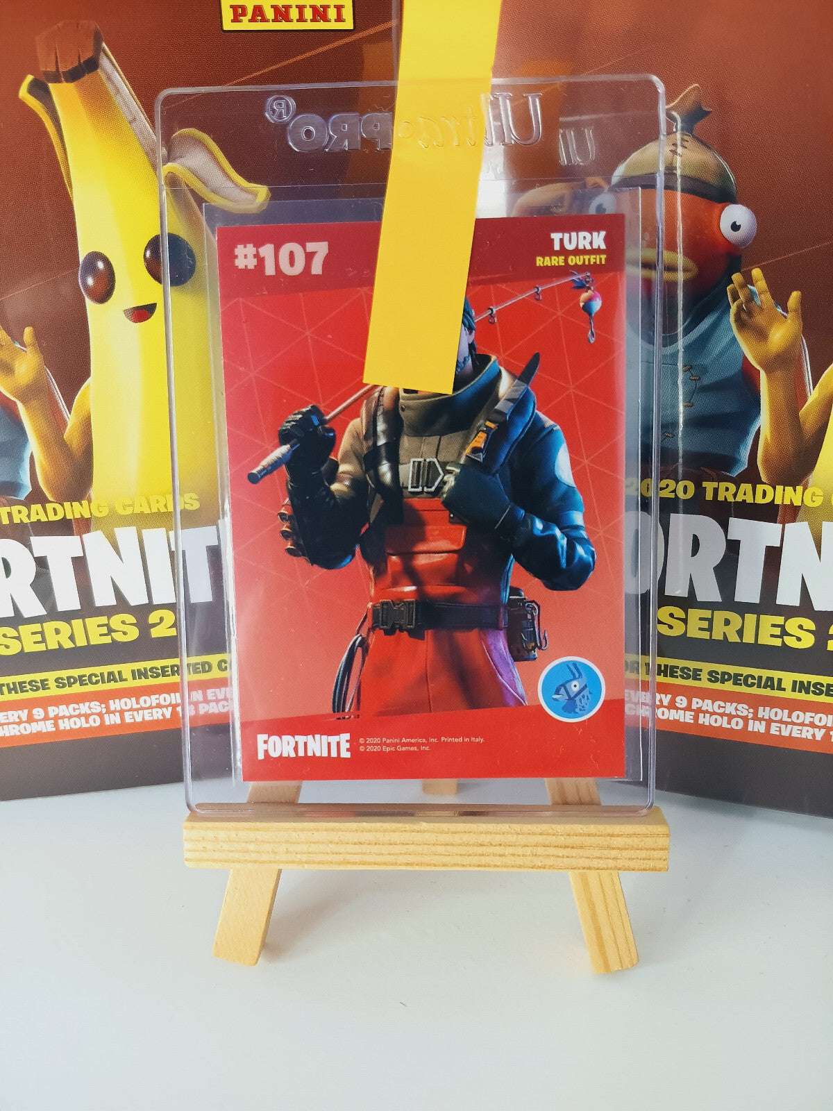 Fortnite Series 2 Nummer 107 Turk (Crystal Shard) Sammelkarte