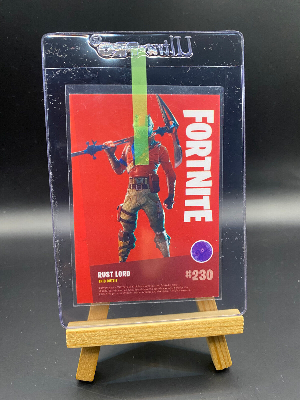 Fortnite Series 1 Nummer 230 Rust Lord (Holo) Sammelkarte