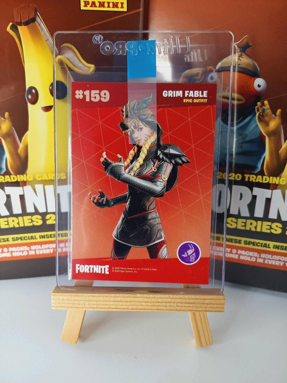 Fortnite Series 2 Nummer 159 Grim Fable (Crystal Shard) Sammelkarte