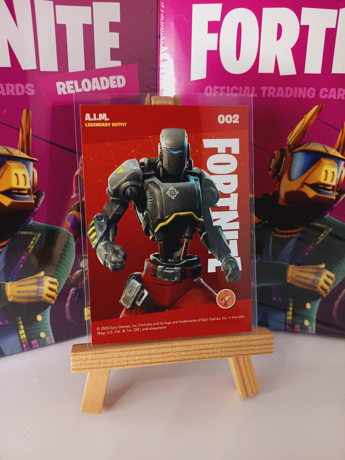 Fortnite Series 2 Reloaded Nummer #002 A.I.M. Sammelkarte