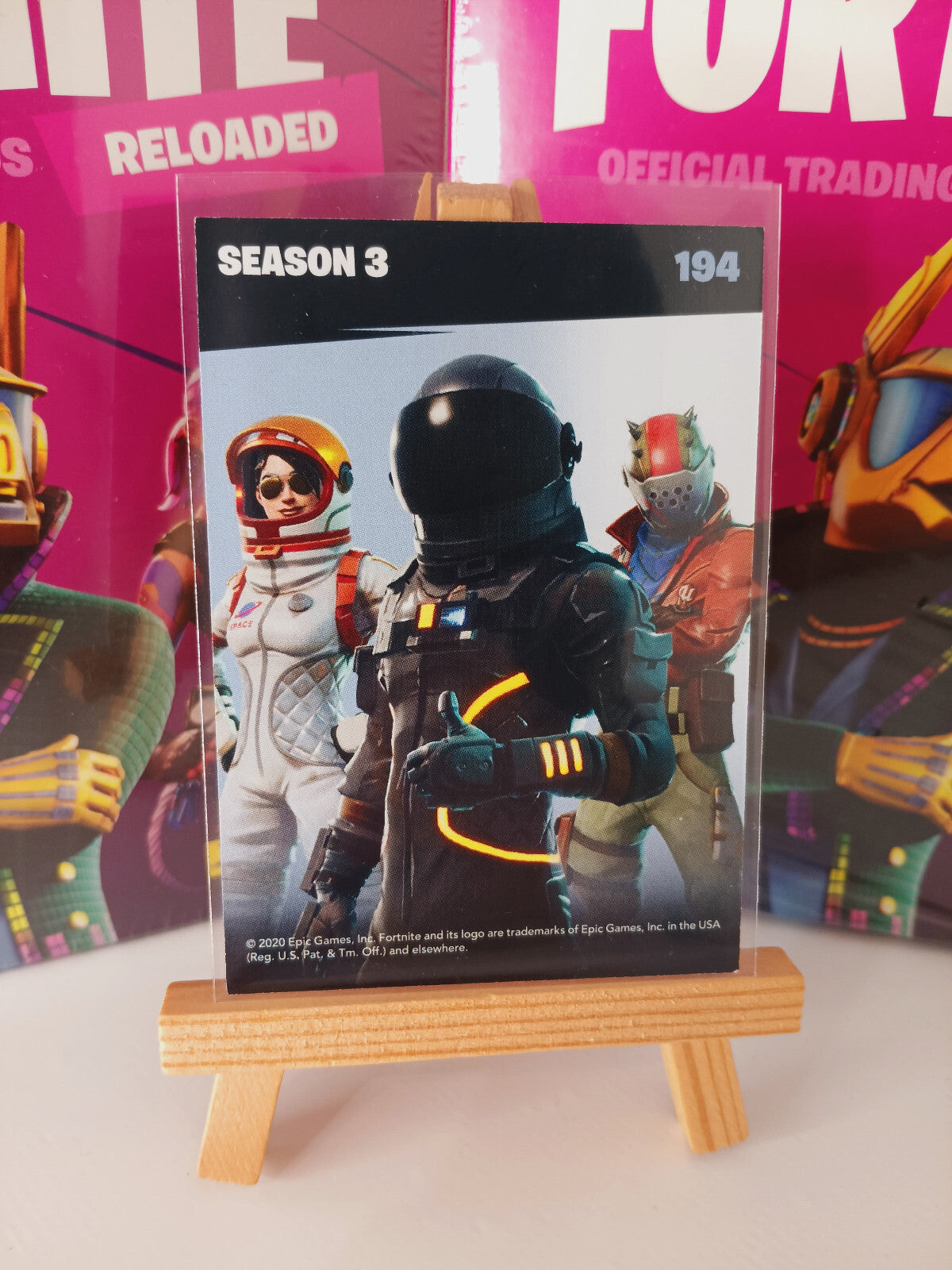 Fortnite Series 2 Reloaded Nummer 194 Season 3 Sammelkarte