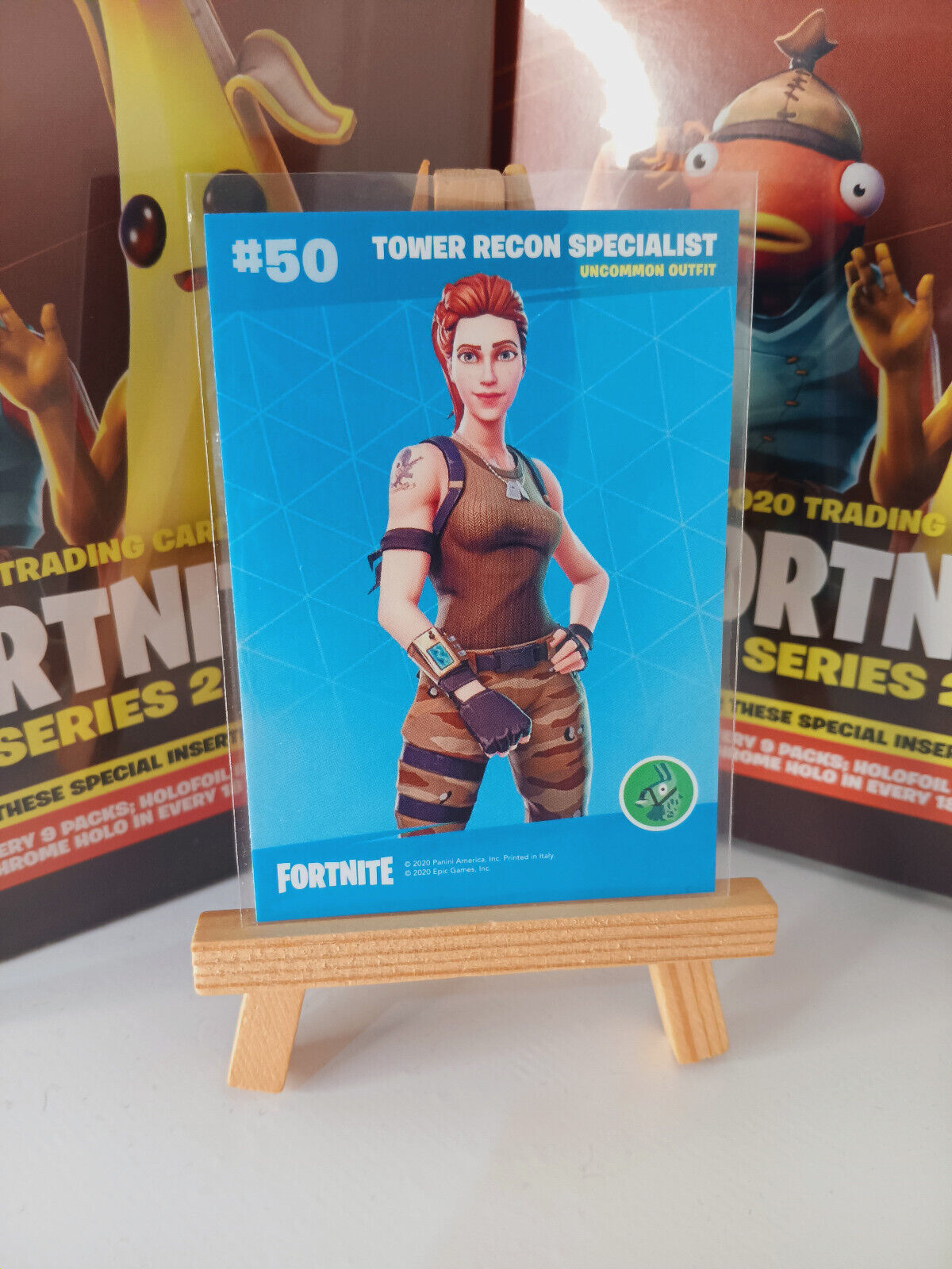 Fortnite Series 2 Nummer #50 Tower Recon Specialist Sammelkarte