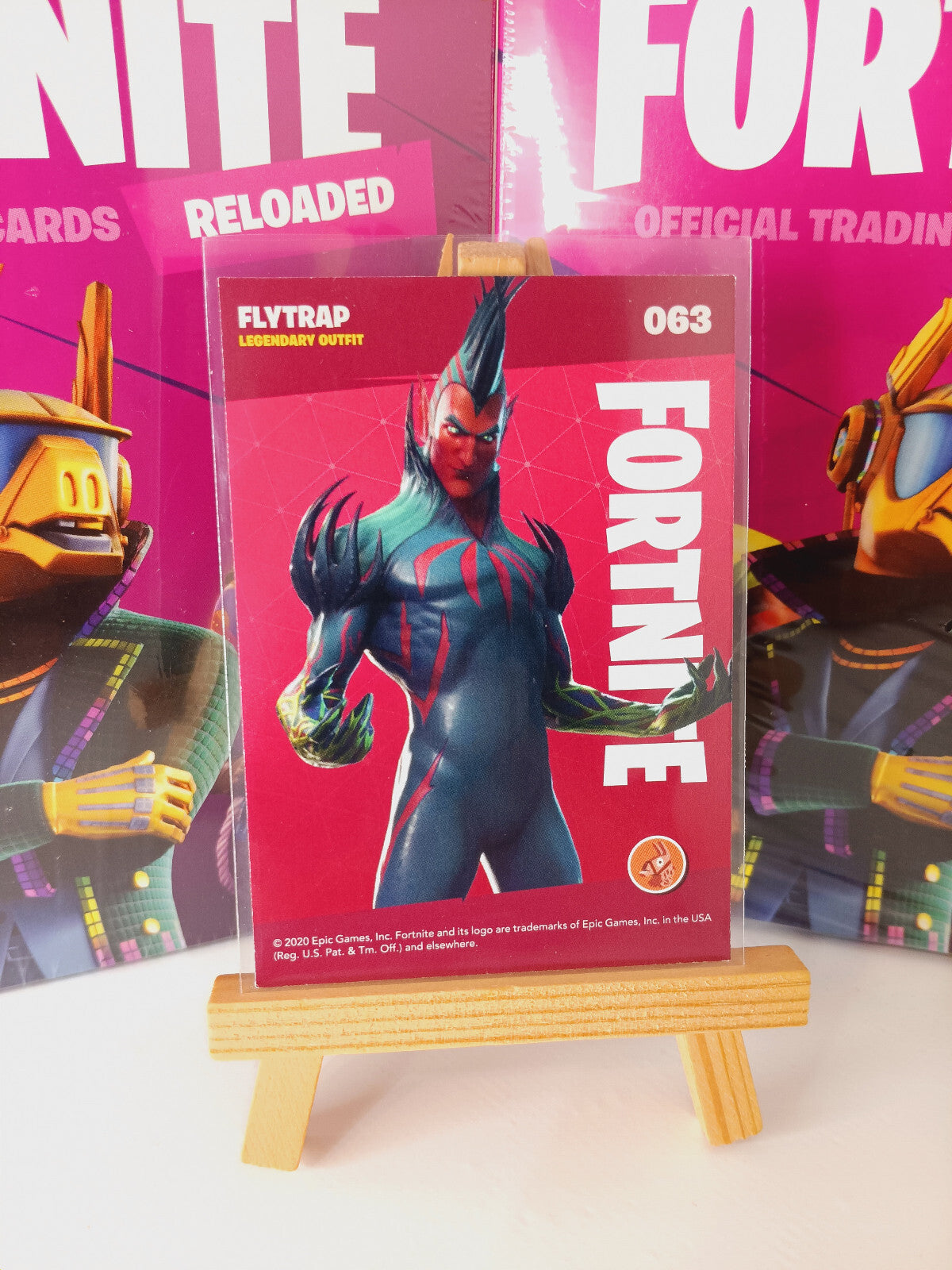 Fortnite Series 2 Reloaded Nummer #063 Flytrap Sammelkarte