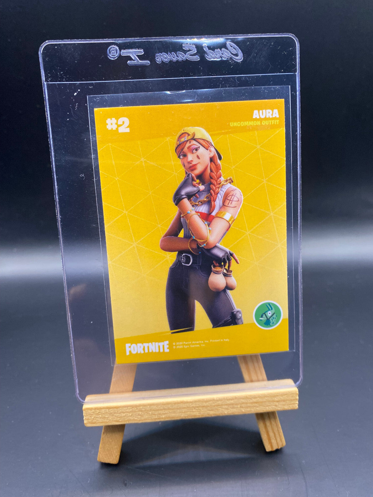 Fortnite Series 2 Nummer #2 Aura (Crystal Shard) Sammelkarte