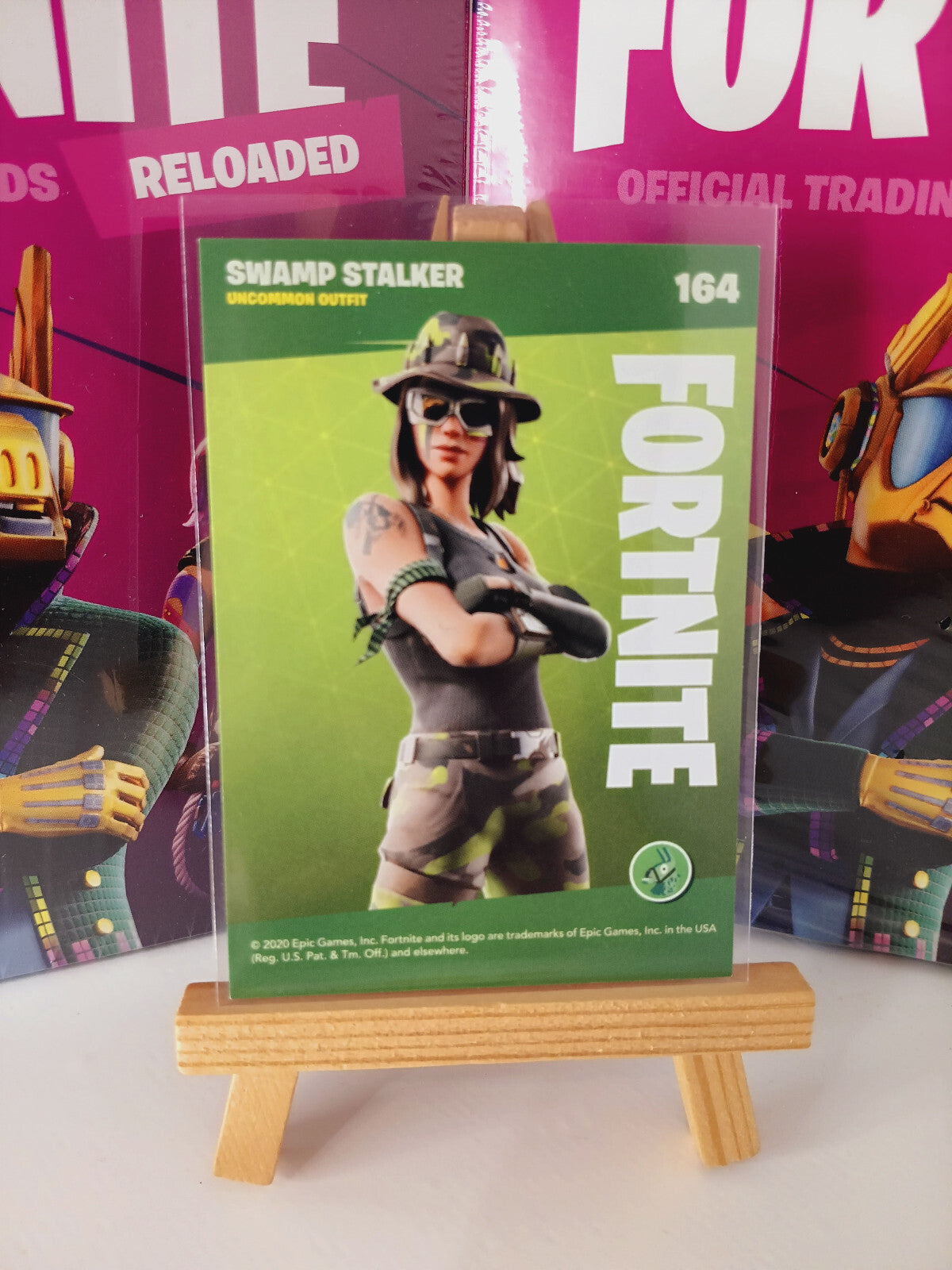 Fortnite Series 2 Reloaded Nummer 164 Swamp Stalker Sammelkarte