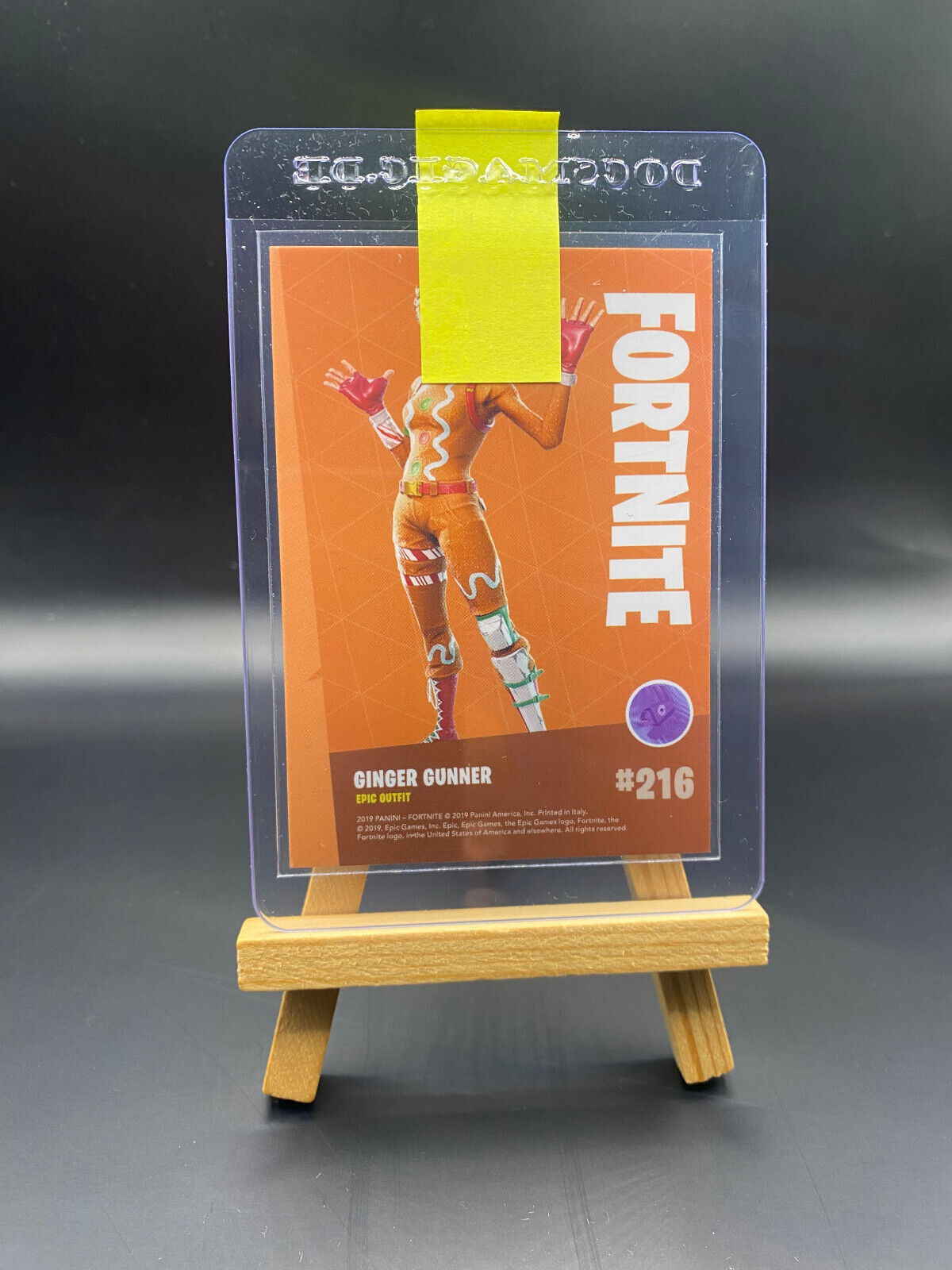 Fortnite Series 1 Nummer 216 Ginger Gunner (Crystal Shard) Sammelkarte