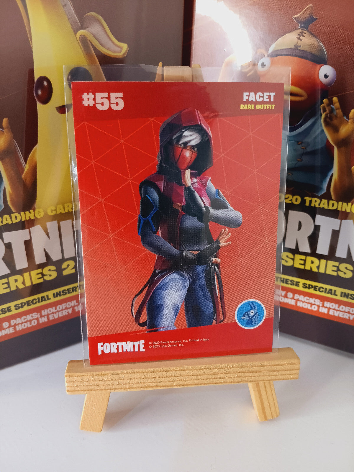 Fortnite Series 2 Nummer #55 Facet Sammelkarte
