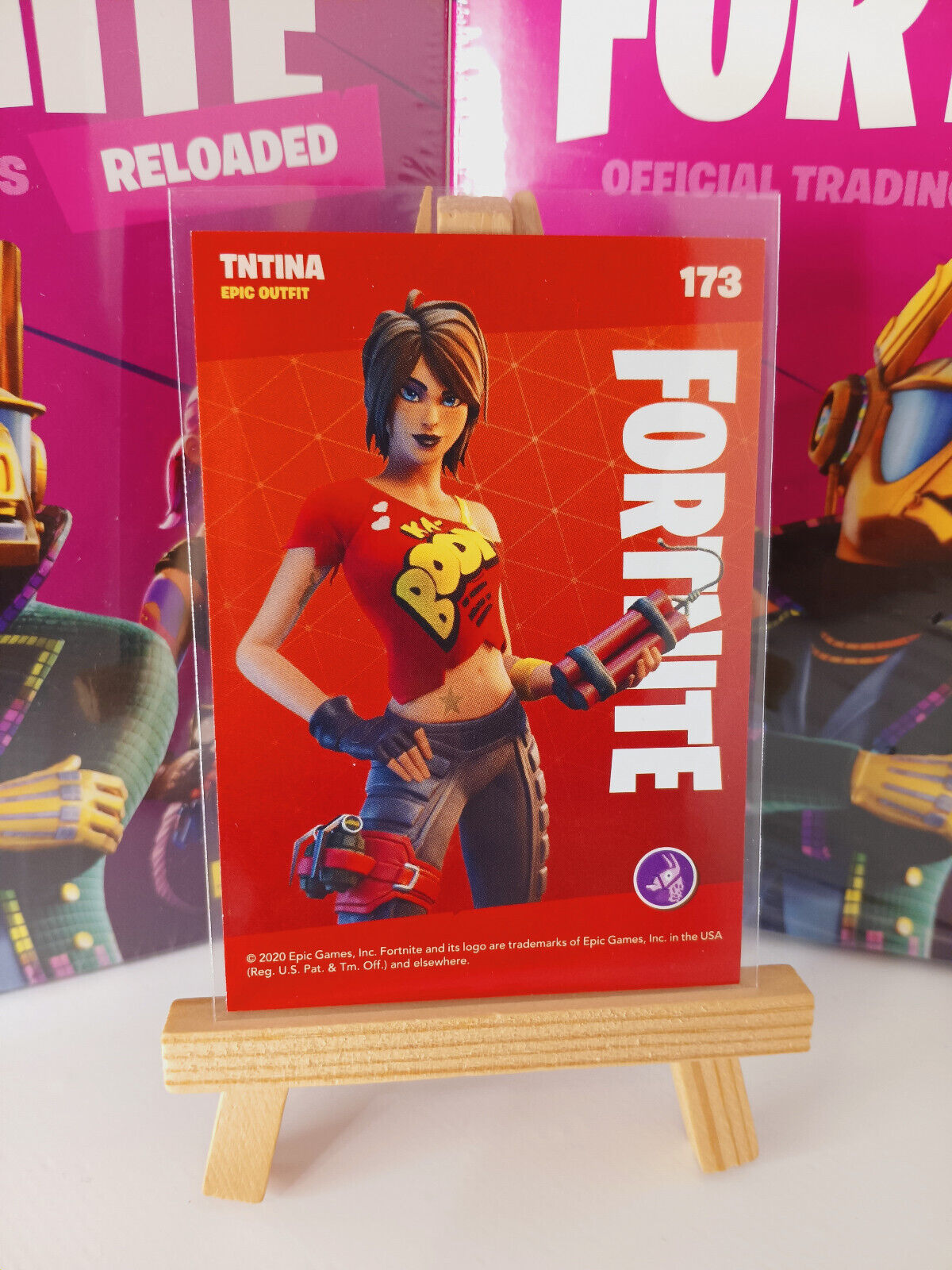 Fortnite Series 2 Reloaded Nummer 173 Tntina Sammelkarte