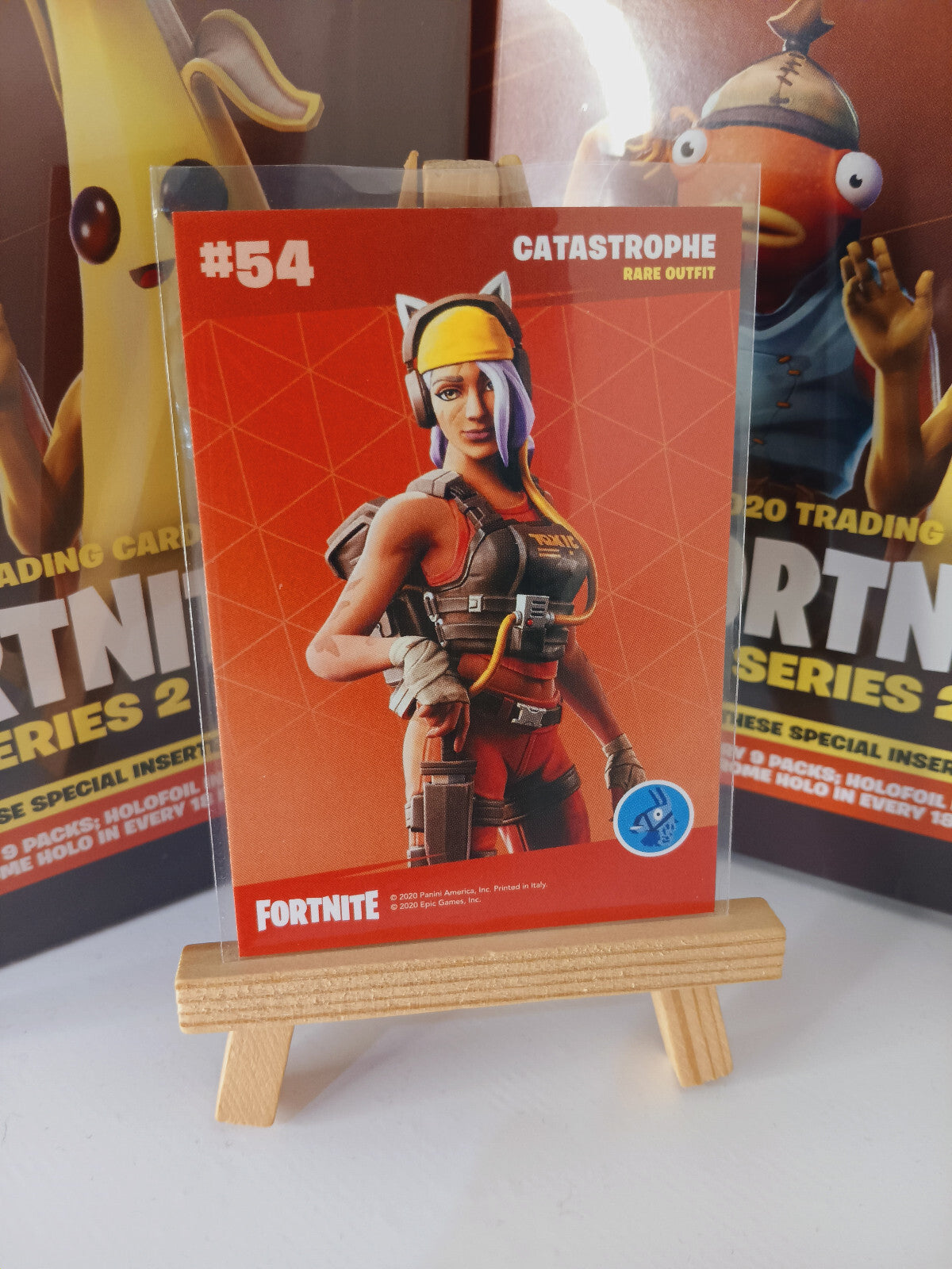 Fortnite Series 2 Nummer #54 Catastrophe Sammelkarte
