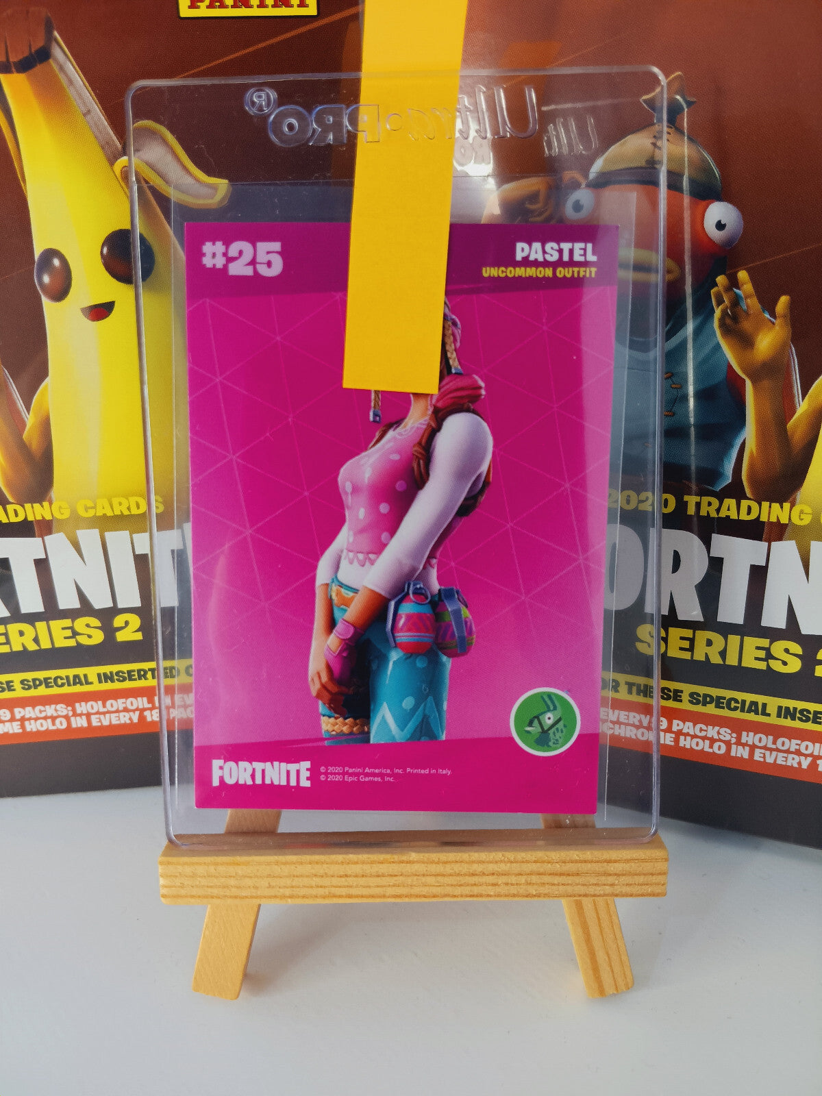 Fortnite Series 2 Nummer #25 Pastel (Crystal Shard) Sammelkarte