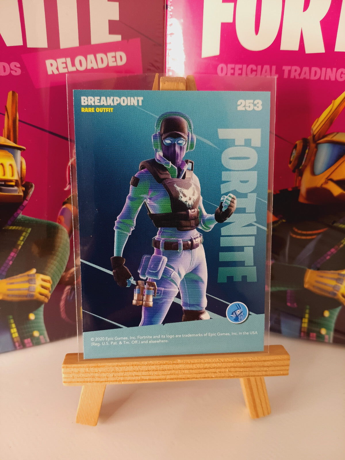 Fortnite Series 2 Reloaded Nummer 253 Breakpoint Sammelkarte
