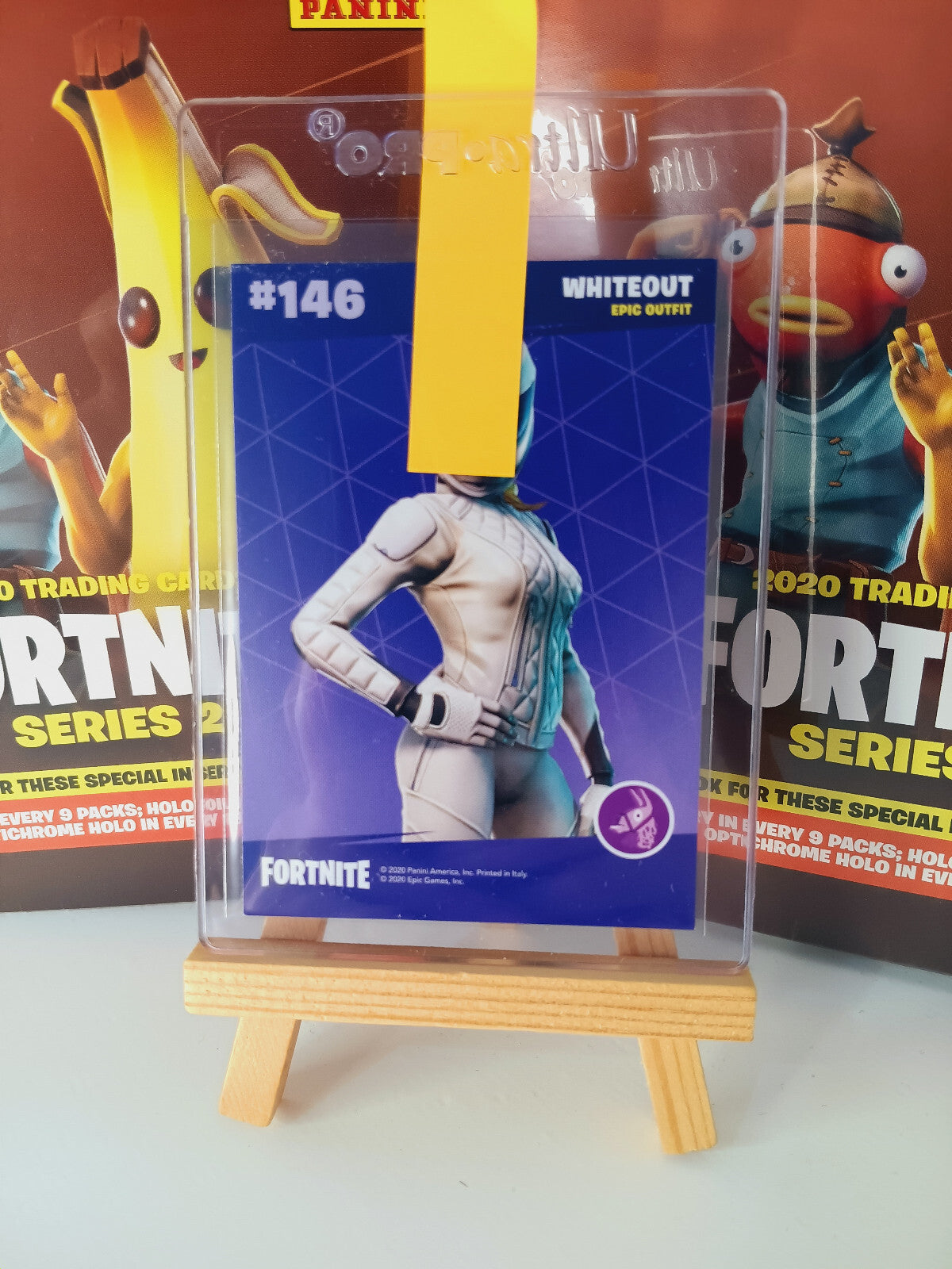 Fortnite Series 2 Nummer 146 Whiteout (Crystal Shard) Sammelkarte