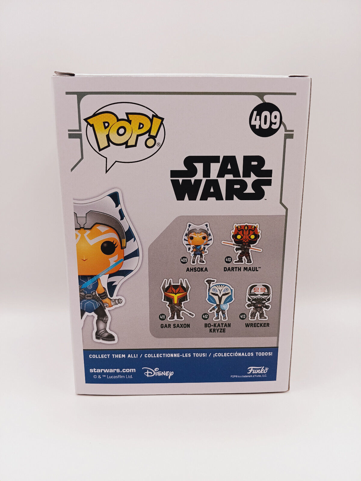 Ahsoka 409 Star Wars Funko Pop Figur