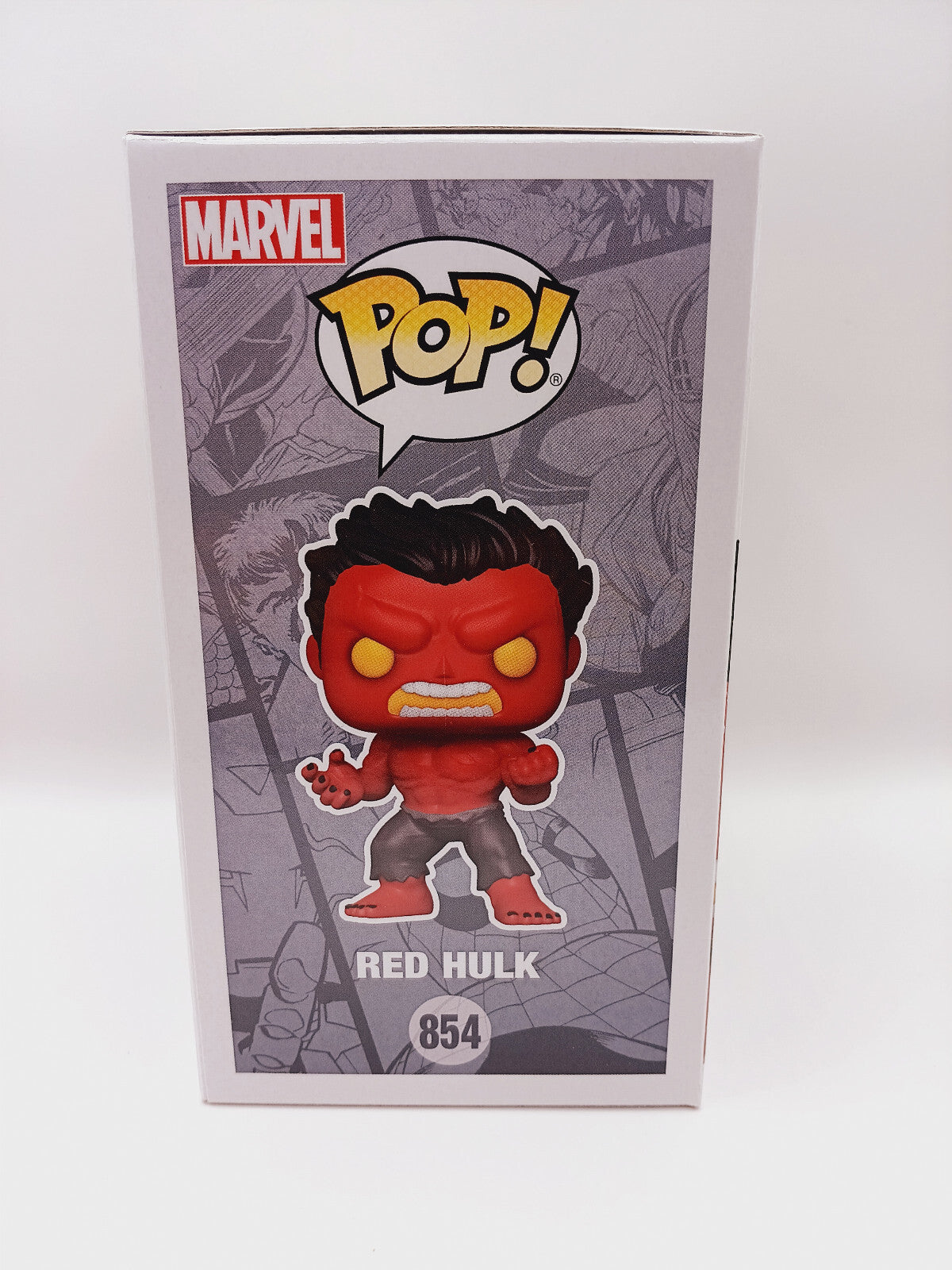 Red Hulk 854 Marvel Funko Pop Figur