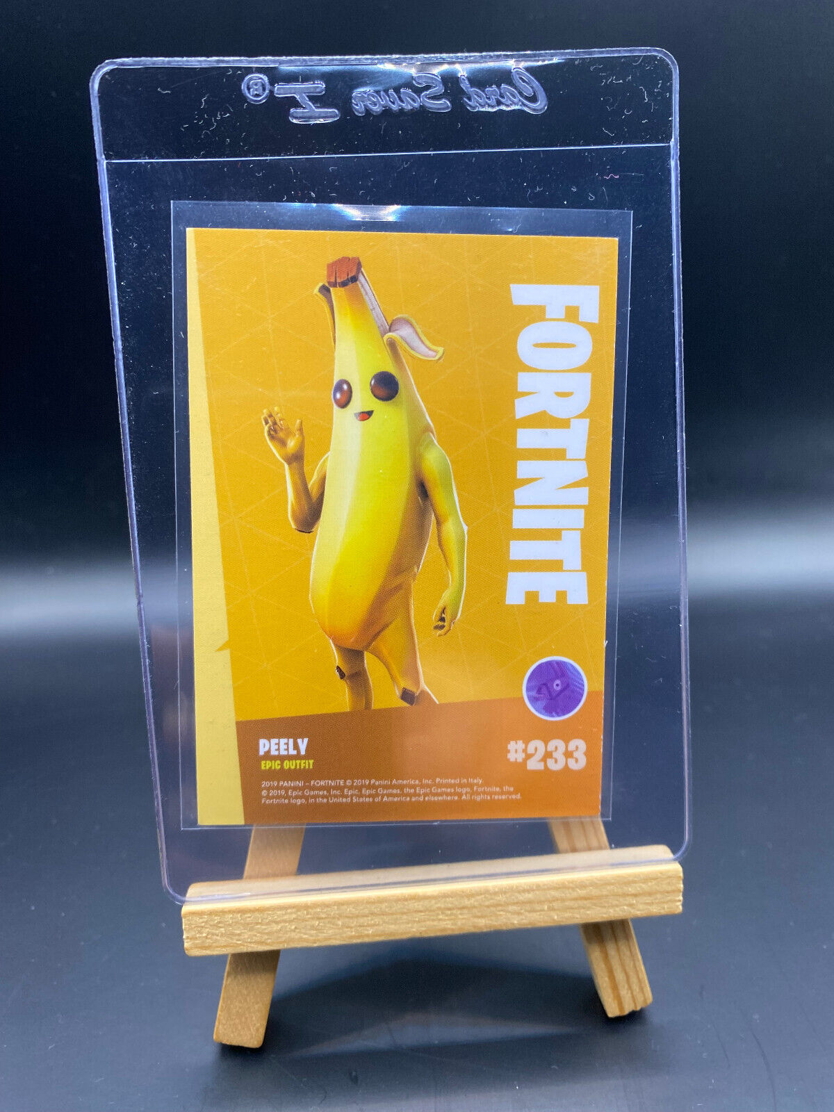 Fortnite Series 1 Nummer 233 Peely (Crystal Shard) Sammelkarte
