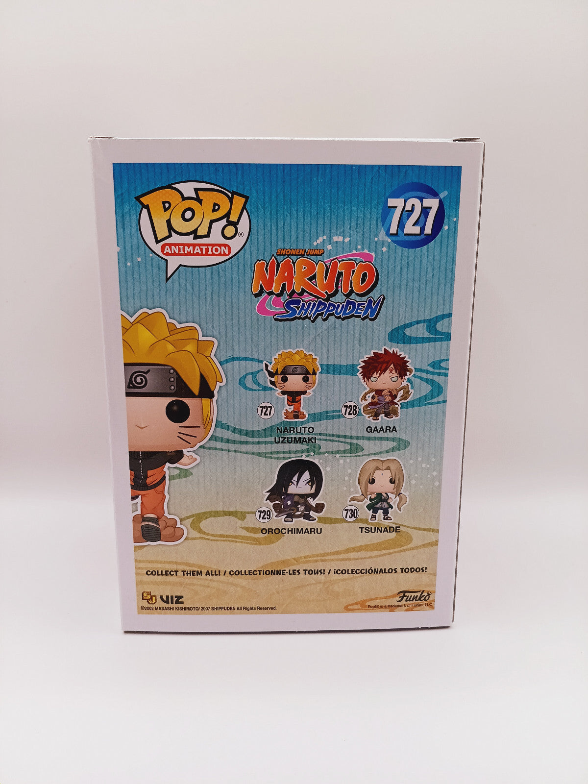 Naruto Uzumaki 727 Shippuden Funko Pop Figur