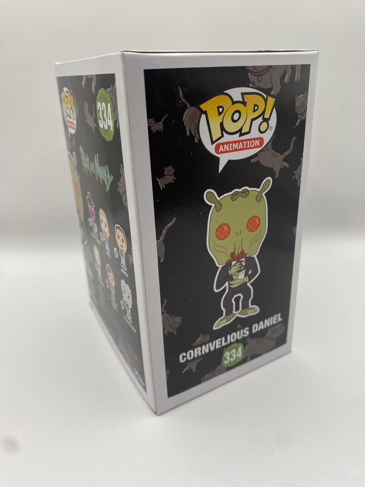Cornvelious Daniel Rick and Morty 334 Funko Pop Figur