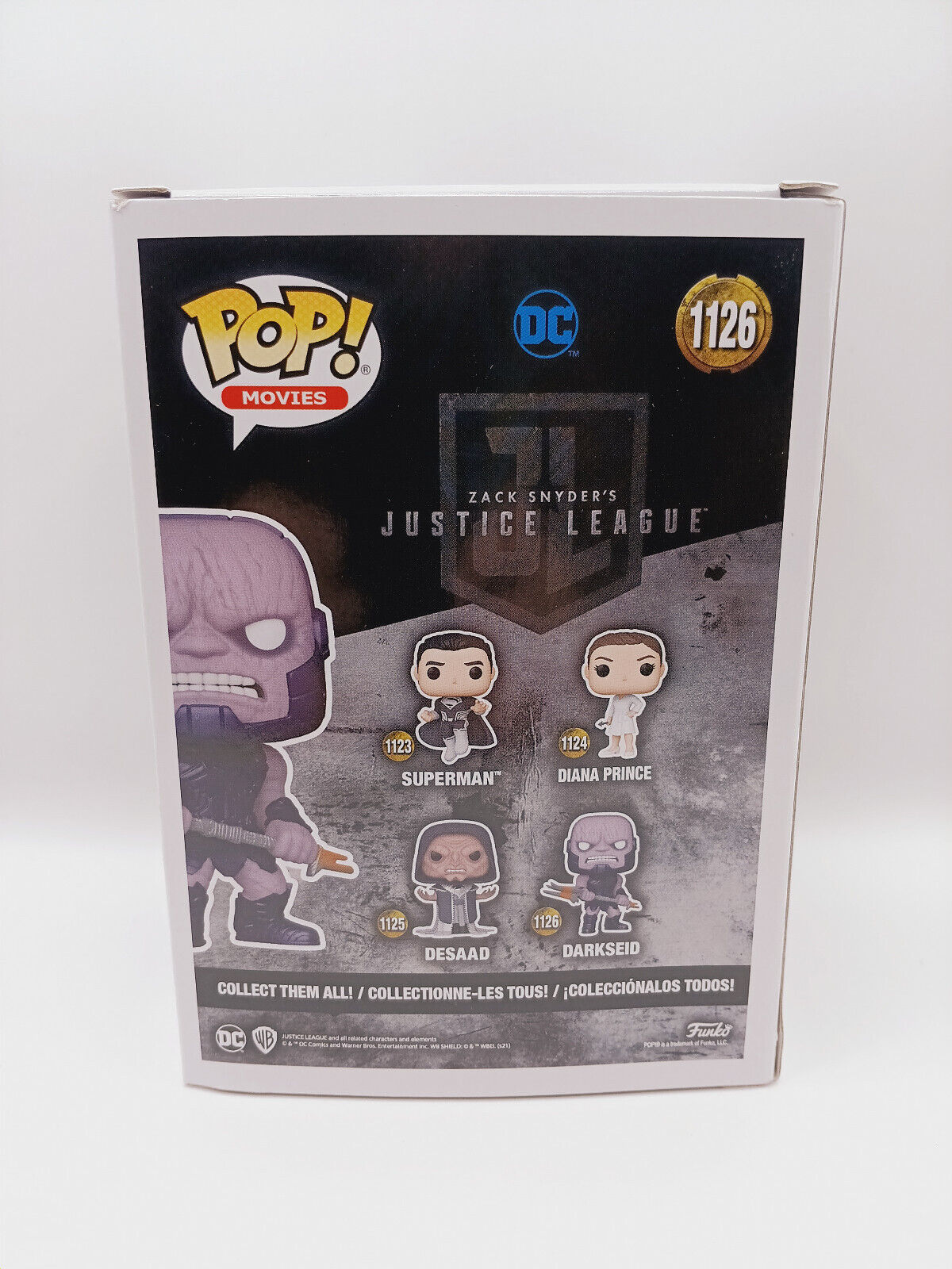 Darkseid 1126 Justice League DC Funko Pop Figur