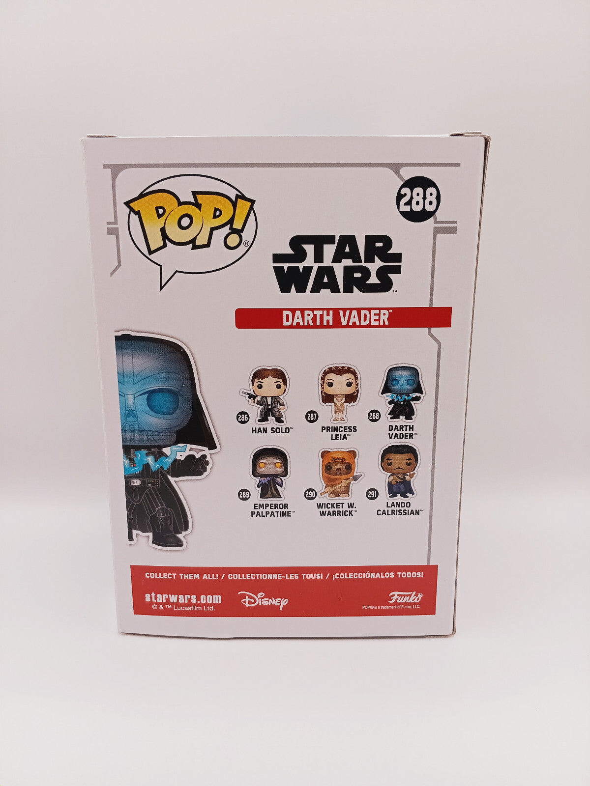 Darth Vader 288 Star Wars Funko Pop Figur