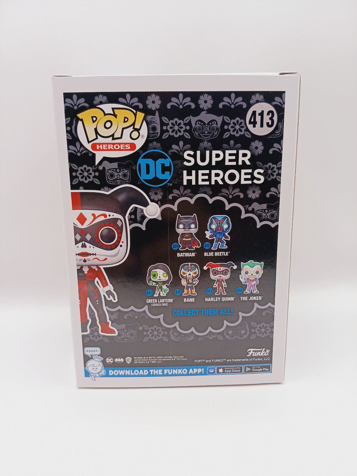 Harley Quinn 413 Super Heroes DC Funko Pop Figur