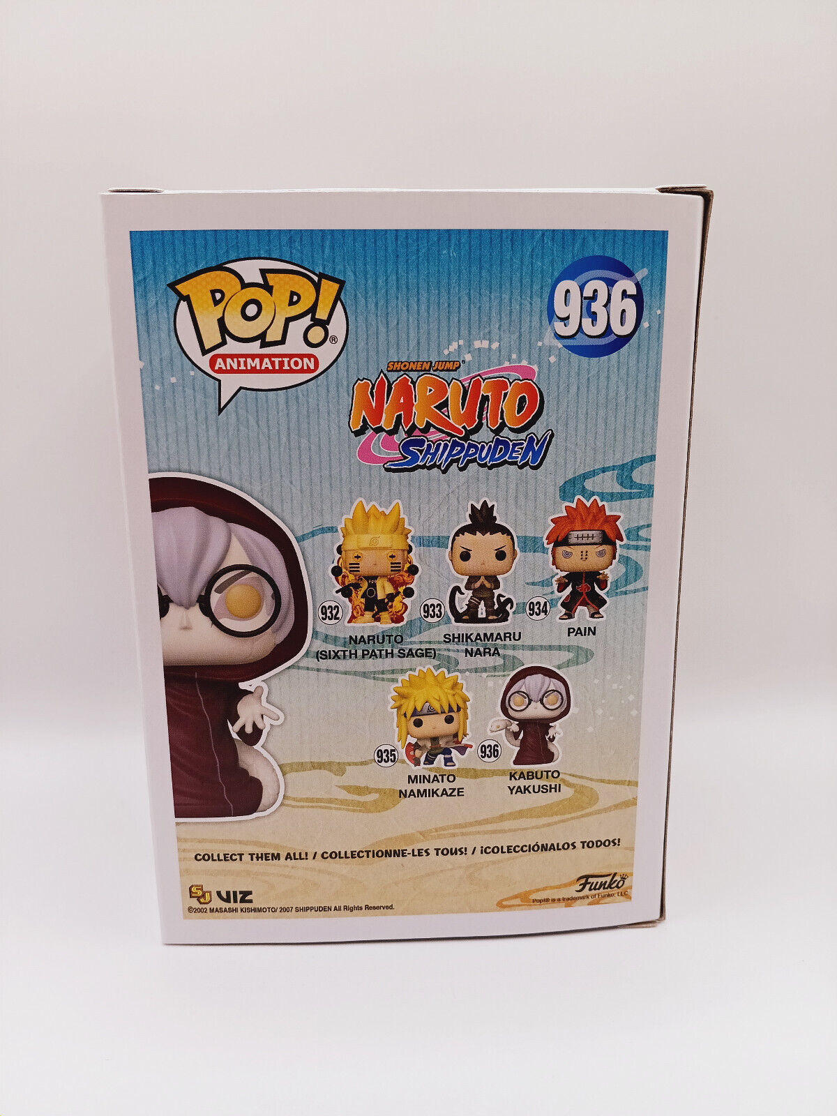 Kabuto Yakushi 936 Shippuden Funko Pop Figur