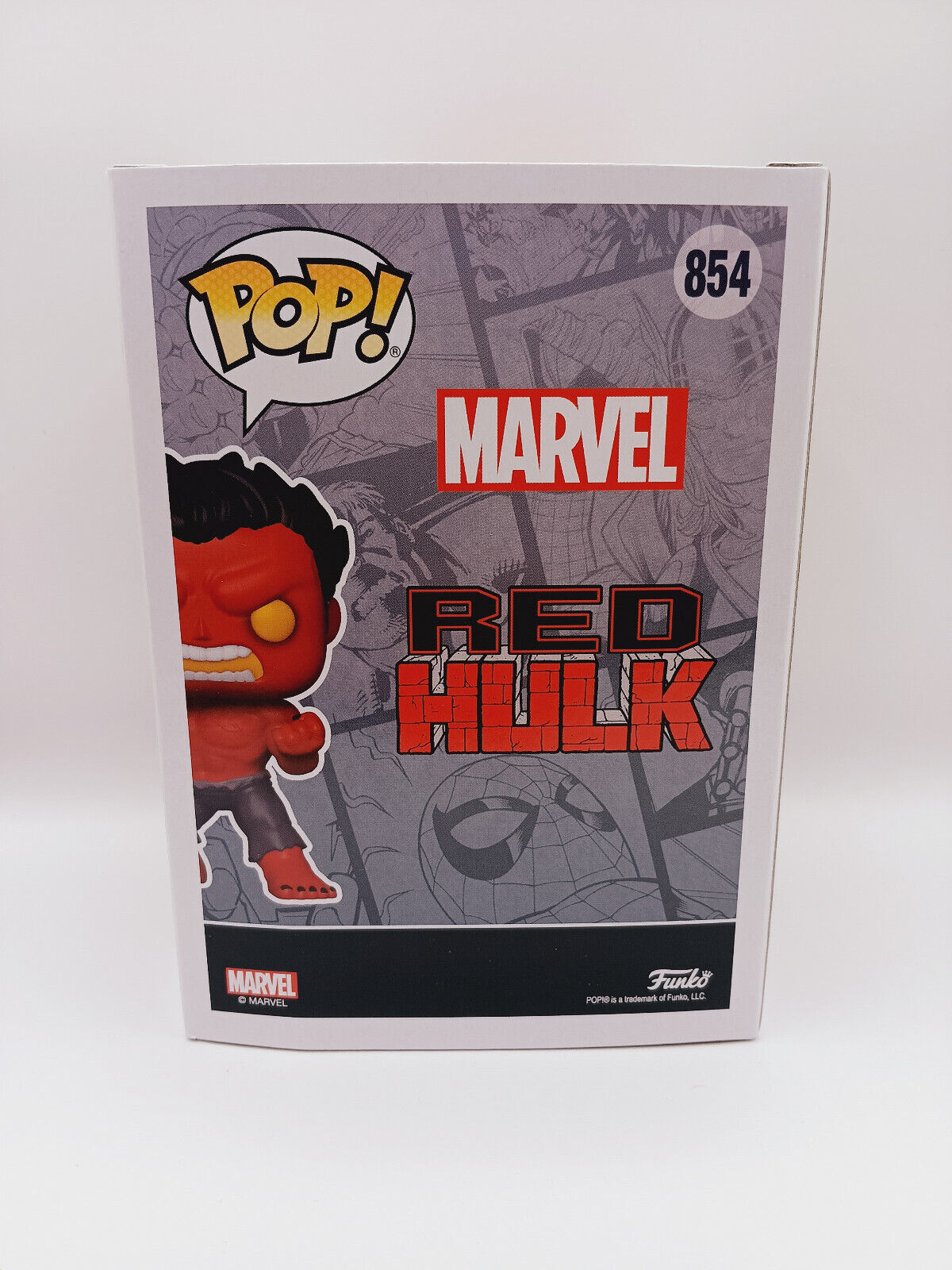 Red Hulk 854 Marvel Funko Pop Figur