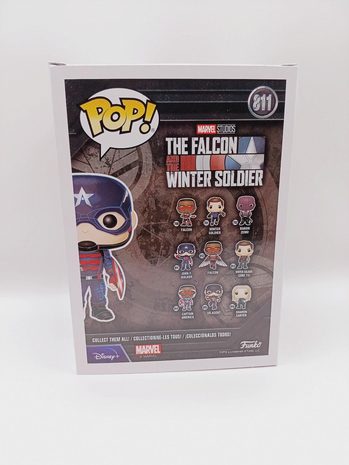 John F. Walker 811 The Falcon winter Soldier Funko Pop Figur