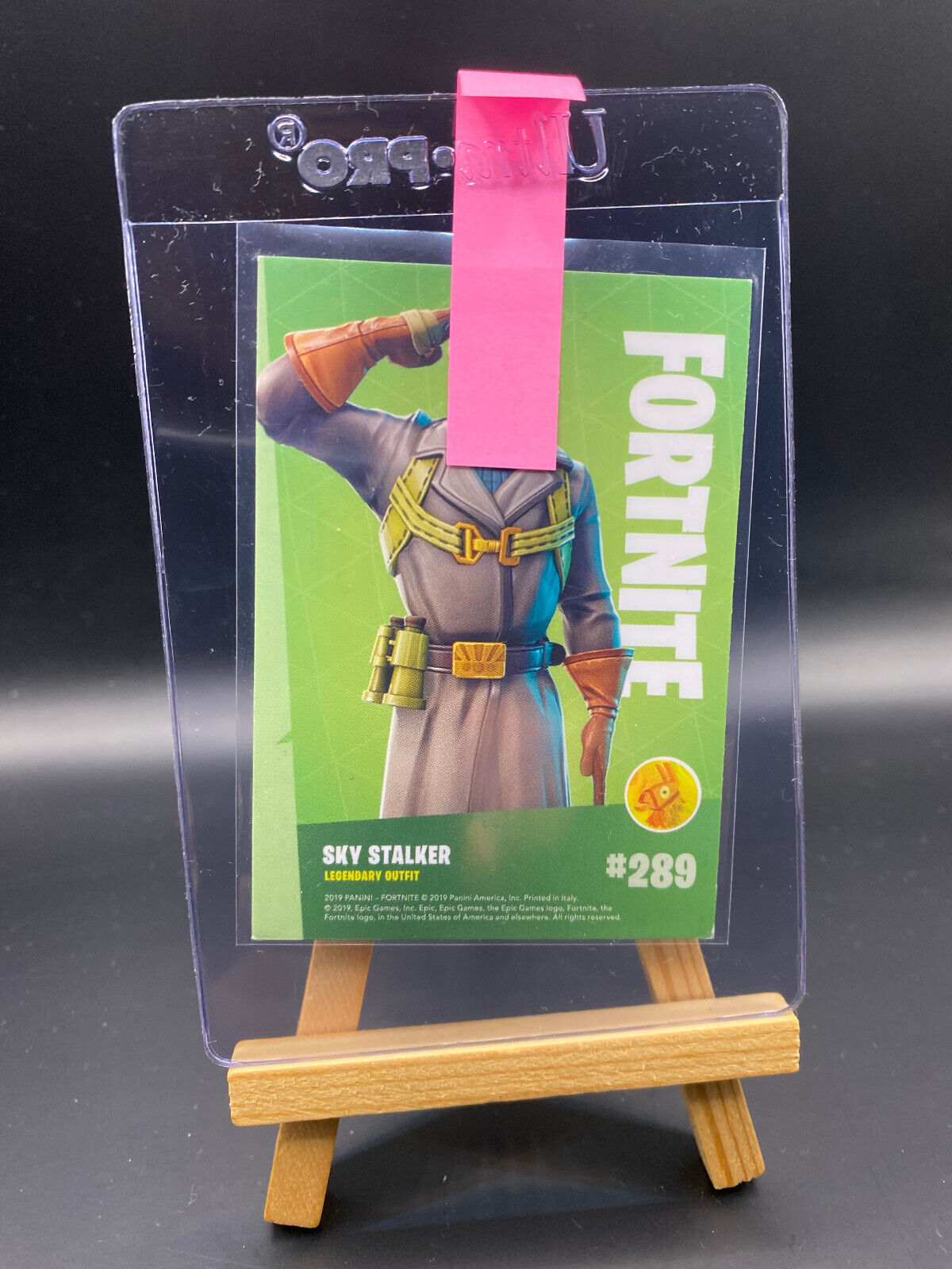Fortnite Series 1 Nummer 289 Sky Stalker (Holo) Sammelkarte