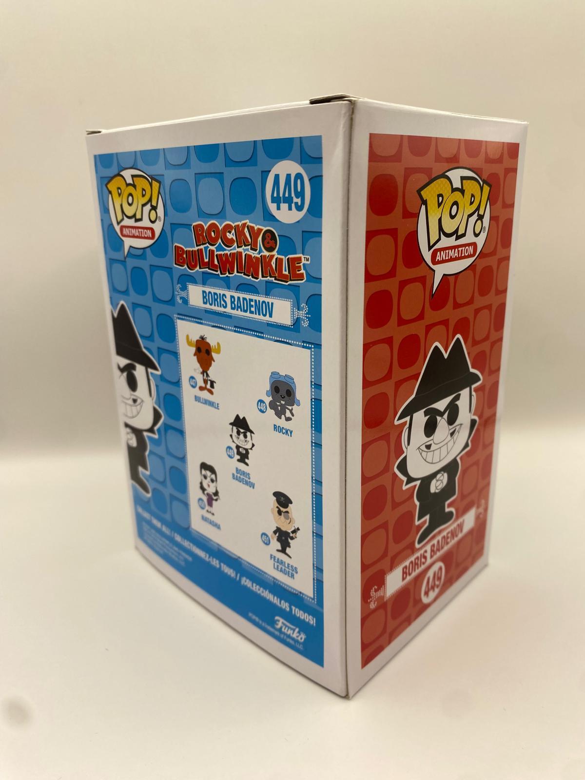 Boris Badenov Rocky & Bullwinkle 449 Funko Pop Figur