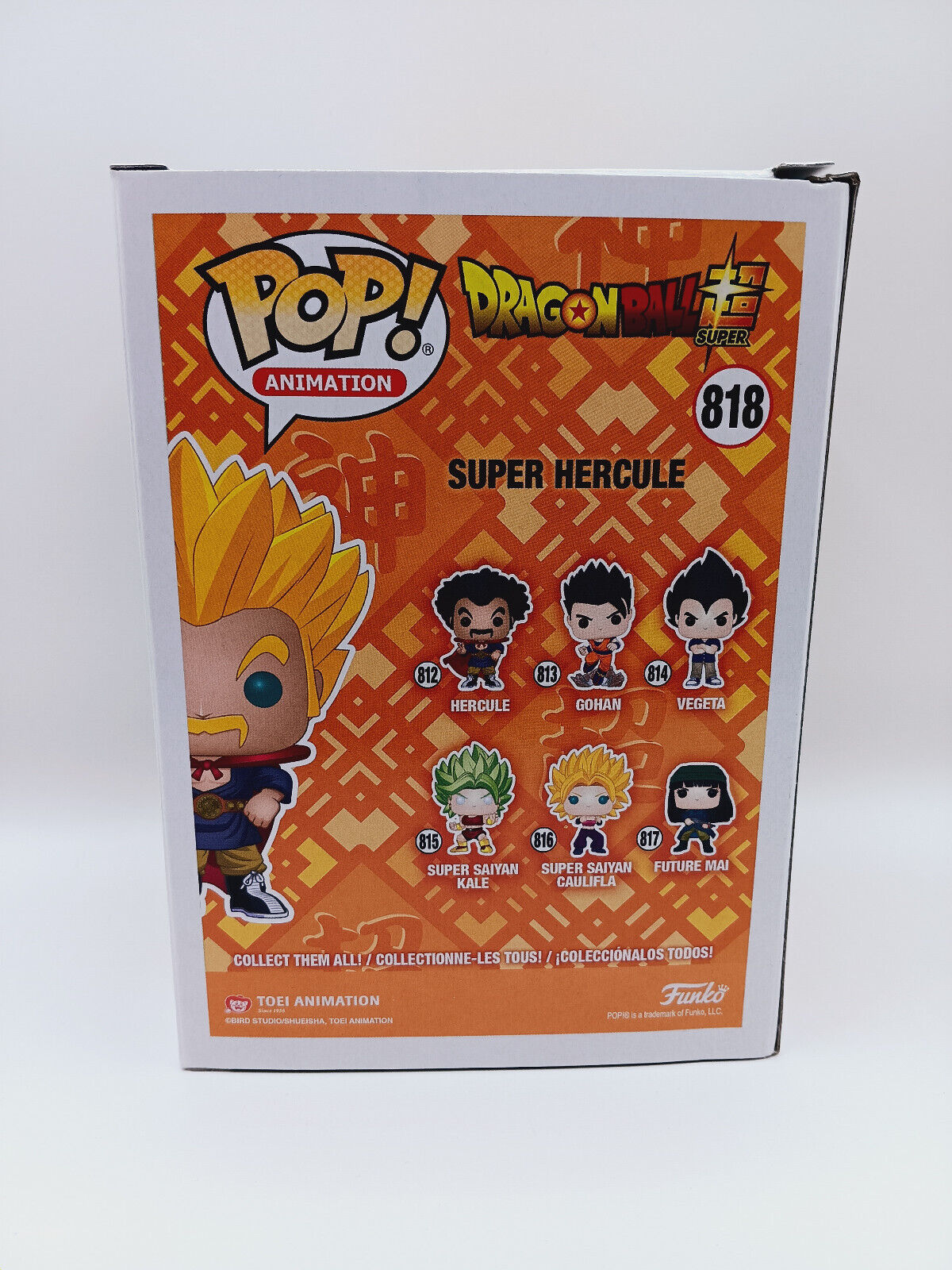 Super Hercule 818 Dragonball Super Funko Pop Figur